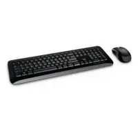 Microsoft Wireless Desktop 850 (AES) Keyboard and Mouse Set Wireless Mouse included US Black English,Danish,Finnish,NO/SV Numeric keypad 601 g