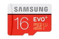 SAMSUNG MicroSD EVO+ 16GB Class10 +Adap