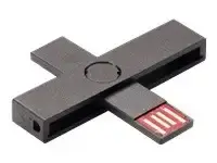 PLUSS ID ID kaardilugeja must 1tk