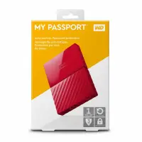 External HDD|WESTERN DIGITAL|My Passport|1TB|USB 3.0|Colour Red|WDBYNN0010BRD-WESN – pilt 2