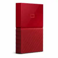 External HDD|WESTERN DIGITAL|My Passport|1TB|USB 3.0|Colour Red|WDBYNN0010BRD-WESN