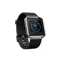 Fitbit Blaze FB502GMBKS-EU Touchscreen, Bluetooth, Heart rate monitor, Black/ silver, GPS (satellite), Large