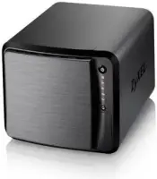 Zyxel NAS542 NAS Lauaarvuti Ethernet LAN Must