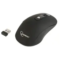 Gembird MUSW-106 Optical mouse, No, Black, Wireless connection, 6 button
