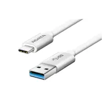 ADATA Connect and Charge Cable, USB-A 3.1, USB-C, 1 m, Silver