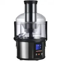 Juice Extractor Gastroback 40125 Type Centrifugal juicer, Black/Silver, 800 W, Extra large fruit input, Number of speeds 5, 10 000 RPM