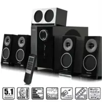 Microlab M1910 5.1 Speakers/ 65W RMS/ Remote/ Black Microlab
