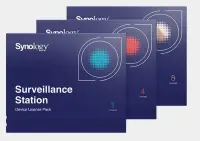 SOFTWARE LIC /SURVEILLANCE/STATION PACK1 DEVICE SYNOLOGY – pilt 2