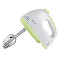 Scarlett SC-HM40S05  White/Green, 200 W, Hand mixer, Number of speeds 7, Shaft material Stainless steel