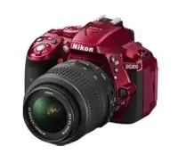 CAMERA DSLR 24MP D5300 RED KIT/18-55MM VRII VBA371K003 NIKON