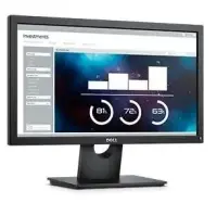 DELL E Series E2016H 49,5 cm (19.5") 1600 x 900 pikslit HD LED Must