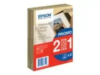 Epson Premium Glossy Photo Paper 1 eest 2, 100 x 150 mm, 255g/m², 80 sheets