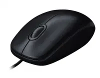 LOGI M90 corded optical Mouse grey