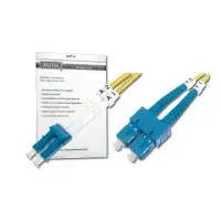 Digitus | Patch Cord | DK-2932-02 | Cable diameter 3 mm; Cable type: I-VH 2E9/125µ; Fiber diameter: 09/125µ; Connector 1/2: LC/SM | Yellow