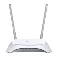 TP-LINK TL-MR3420 juhtmevaba ruuter Üks sagedusala (2,4 GHz) Kiire Ethernet Must, Valge – pilt 3