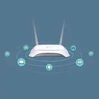 TP-LINK TL-MR3420 juhtmevaba ruuter Üks sagedusala (2,4 GHz) Kiire Ethernet Must, Valge – pilt 5