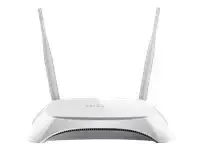 TP-LINK TL-MR3420 juhtmevaba ruuter Üks sagedusala (2,4 GHz) Kiire Ethernet Must, Valge
