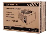 Chieftec Smart GPS-500A8 toiteallika komponent 500 W 20+4 pin ATX ATX Must – pilt 5