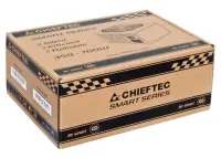 Chieftec Smart GPS-500A8 toiteallika komponent 500 W 20+4 pin ATX ATX Must – pilt 12