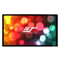 Elite Screens | SableFrame Series | ER100WH1 | Diagonal 100 " | 16:9 | Viewable screen width (W) 221 cm | Black