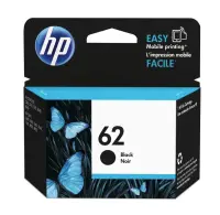 HP 62 Black Ink Cartridge Blister