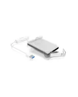 Raidsonic | ICY BOX | Adapter cable with protective a cover for 2.5" SATA hard disks to USB 3.0, blue Access LED | SATA | USB 3.0 | 2.5" – pilt 4