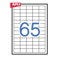 Etiketid Apli ILC
 iseliimuvad 38 x 21,2mm 100l/pk (3127)
