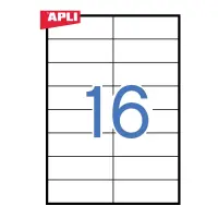 Etiketid Apli ILC iseliimuvad 105 x 37mm 100l/pk