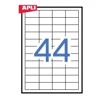 Etiketid Apli ILC iseliimuvad 48,5 x 25,4mm 100l/pk