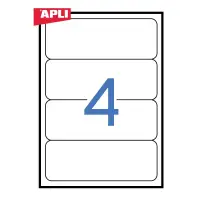Etiketid Apli ILC registraatorile iseliimuvad 190 x 61mm, 25 tk