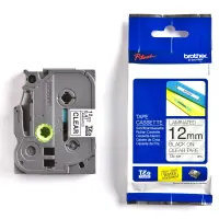 Markeerimislint Brother TZE-131, 12mm must/läbipaistval