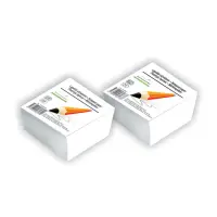 Märkmepaber SMLT 90x90 mm, täiteplokk 500 lehte (kogus 2 tükki)