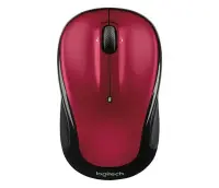 MOUSE USB OPTICAL WRL M235/RED 910-002496 LOGITECH