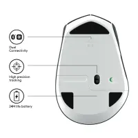 Logitech M720 Triathlon hiir Kontor Parempoolne RF juhtmeta ühendus + Bluetooth Optiline 1000 DPI – pilt 24