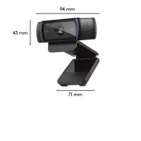 Logitech C920 Pro HD veebikaamera 3 MP 1920 x 1080 pikslit USB Must – pilt 13