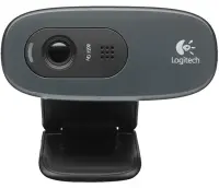 Logitech C270 HD veebikaamera 3 MP 1280 x 720 pikslit USB Hall, Tumehall