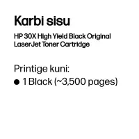 HP 30X High Yield Black Original LaserJet Toner Cartridge – pilt 19
