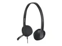 LOGI H340 USB Headset black
