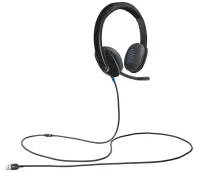 Logitech H540 USB Kõrvaklapp Juhtmega ühendatud Peavõru Kontor/kõnekeskus USB tüüp A Must – pilt 15