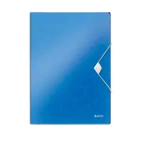 Kummiga kaaned Leitz WOW, A4, helesinine