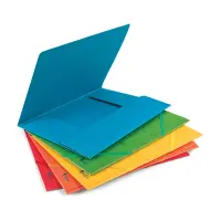 Kummiga mapp Forpus A4 kartongist, sinine (kogus 2 tükki)