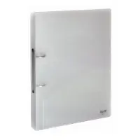 Rõngaskaaned Bantex A4, 2R, selg 35mm, plast, läbipaistev