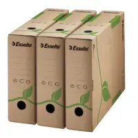 Arhiivikarp Esselte 327x100x233mm, pruun 3Re (kogus 2 tükki)