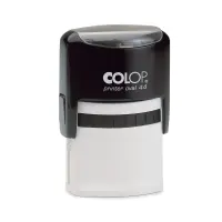 Tempel Oval 44,  must korpus, sinine padi