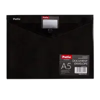 Kileümbrik trukiga Patio PP, A5, must (kogus 2 tükki)