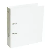 Registraator ELLER A4, 75mm metallist allserv, valge