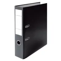 Registraator ELLER Eko A4, 75mm metallist allserv, must