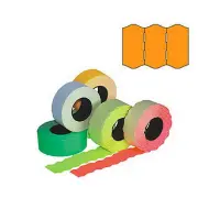 Markeerimislindid 26x16mm, oranž/ümar, 5 tk