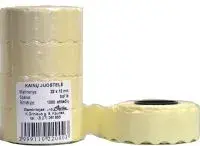 Markeerimislindid 21x12mm, valge/kandiline, 5 tk – pilt 2