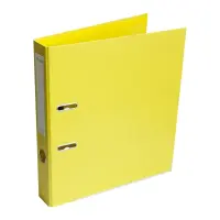 Registraator ELLER A4, 50mm metallist allserv, kollane